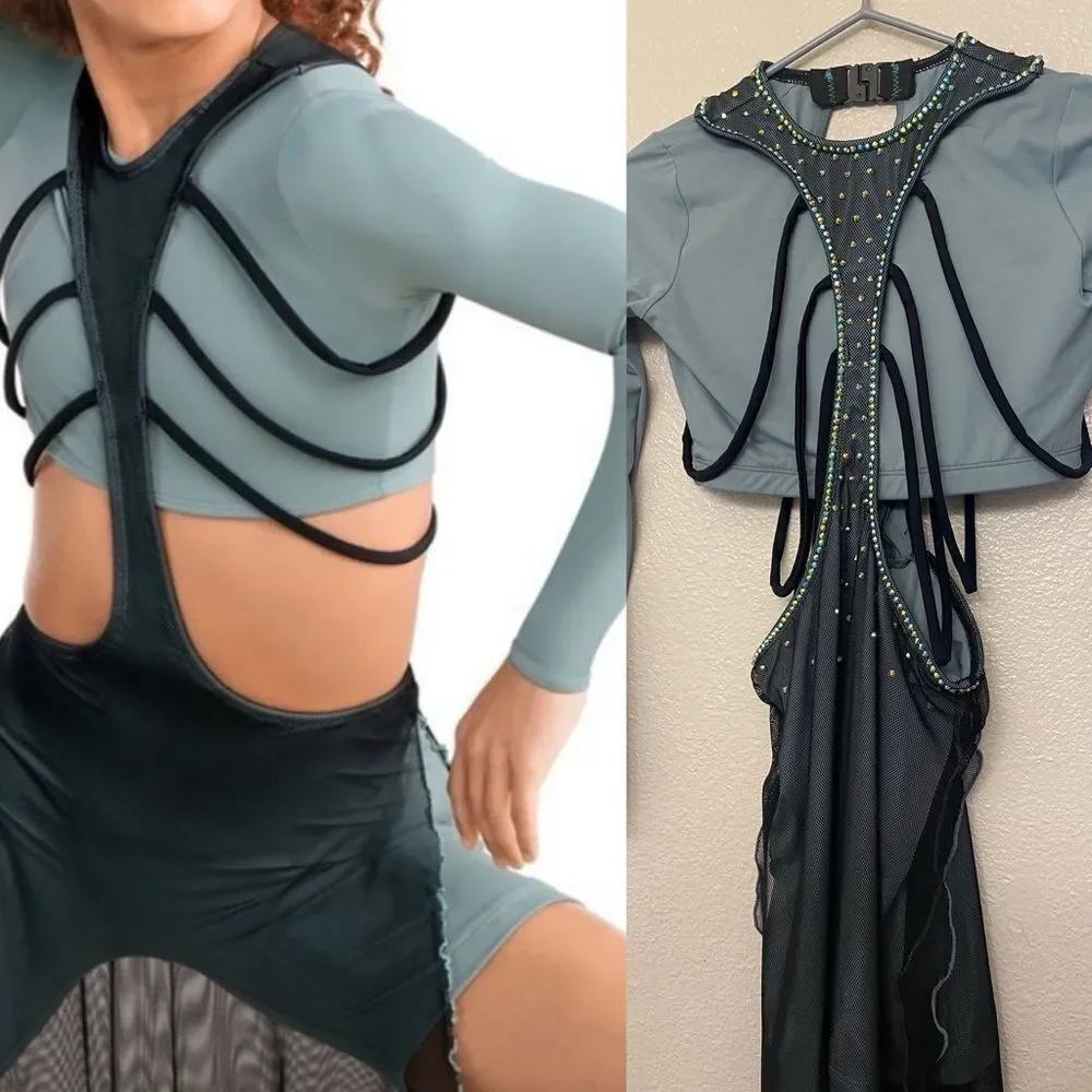Tenth House 2 Die 4 Dance Leotard costume AUSPICIOUS TD24437 SA-Small adult
